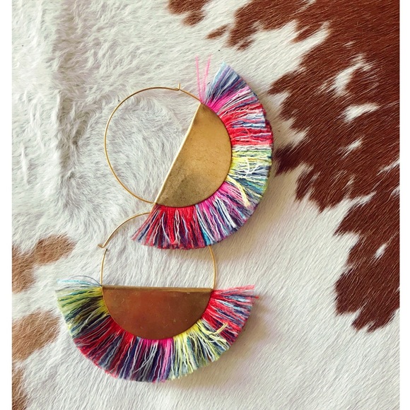 Free People Jewelry - Free People Multicolor Earrings